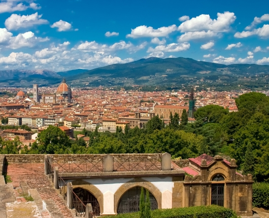 Stadtpanorama Florenz